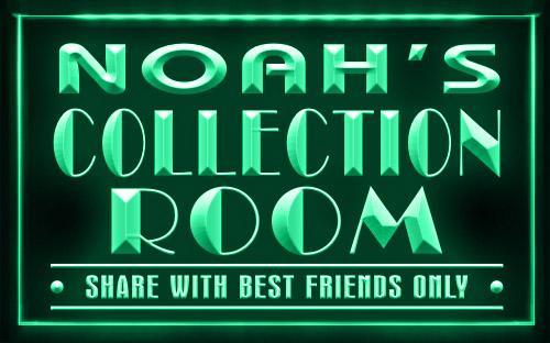 Name Personalized Custom Collection Room